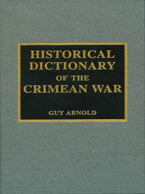 cover image of Historical Dictionary of the Crimean War